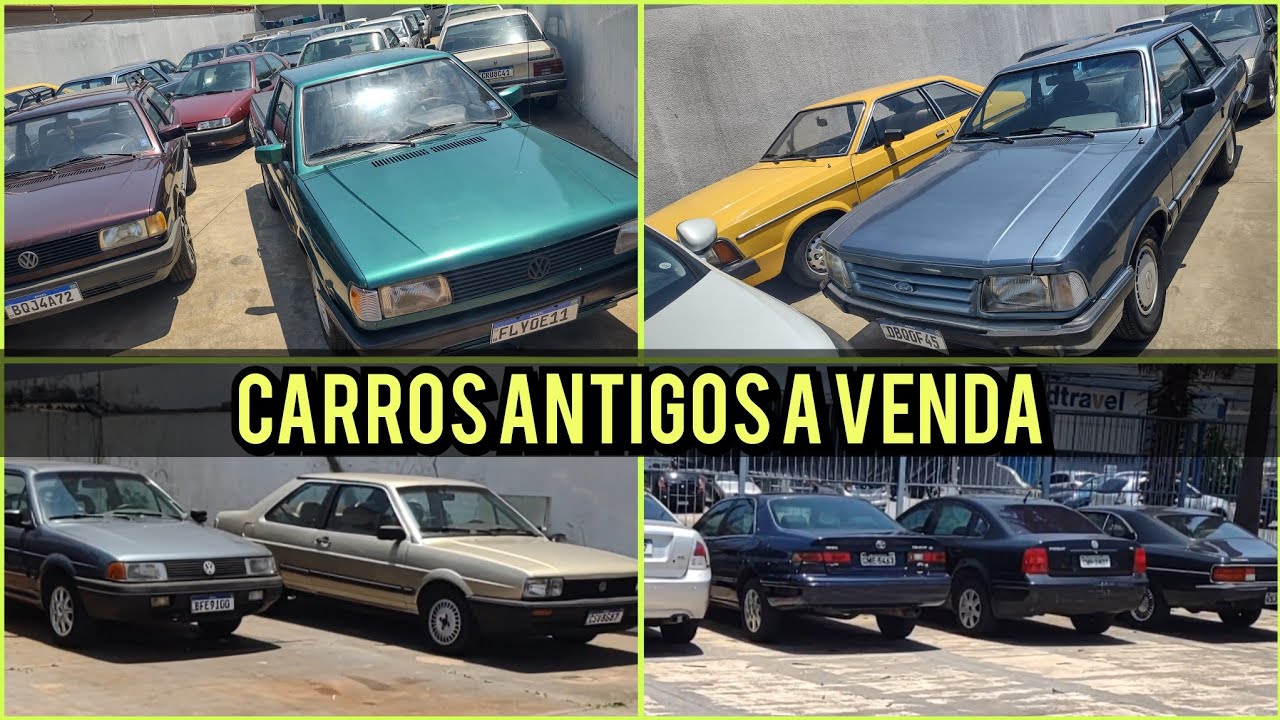 LOJA CHEIA DE CARROS ANTIGOS! SANTANA, OPALA, DEL REY, SAVEIRO e MUITO MAIS!
