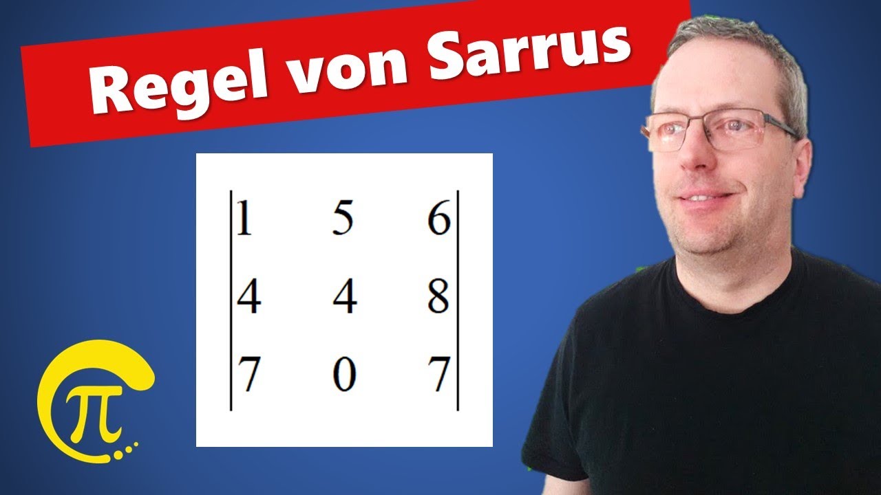 Dreireihige Determinanten - Regel von Sarrus