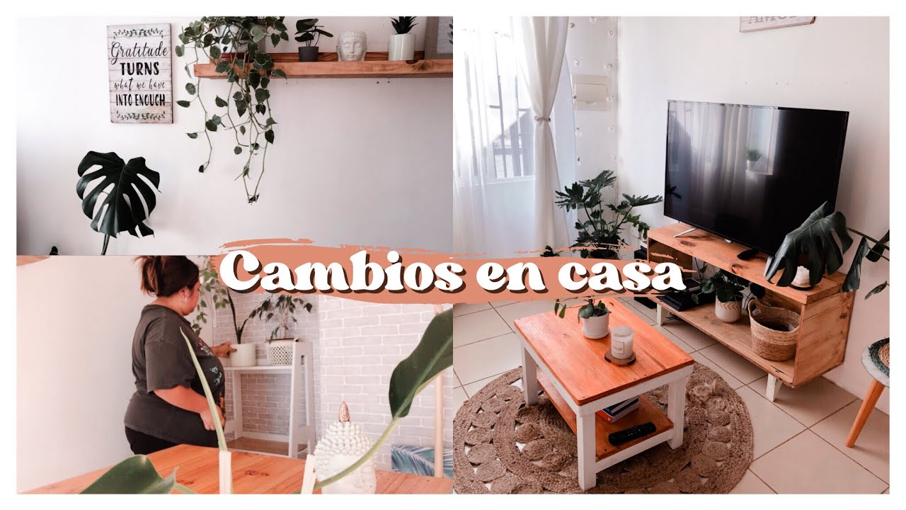 CAMBIOS✨ moviendo los muebles, acomodando mis plantas| nuevo acomodo✅