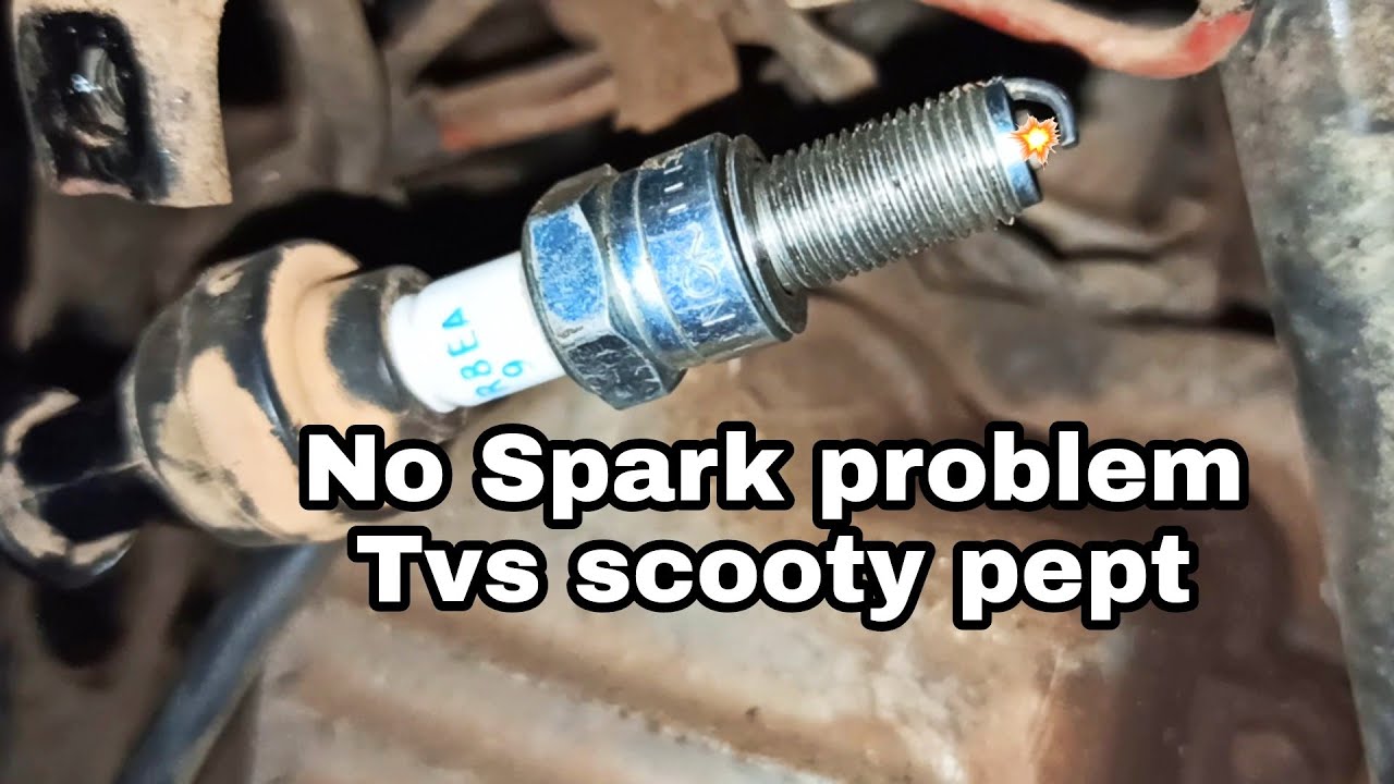 scooty pep plus starting problem | tvs scooty pep starting kick | tvs pept start problem