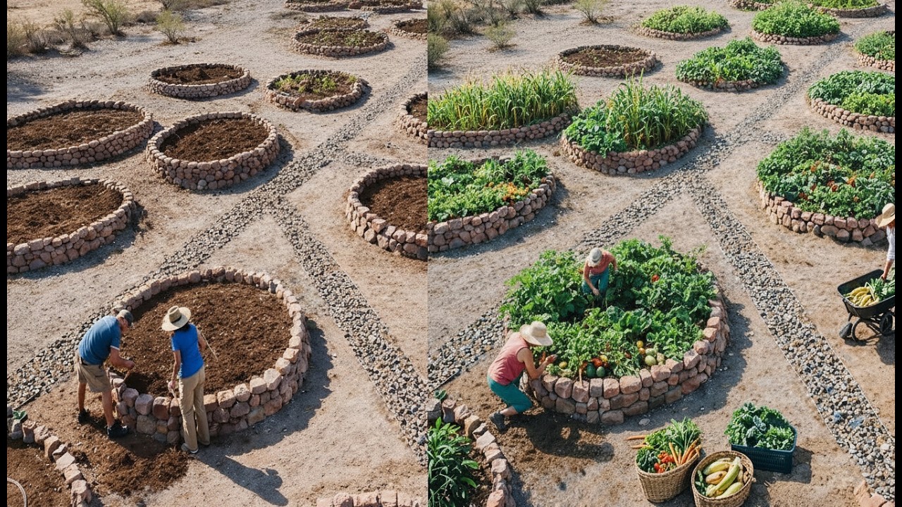 Arizona Transformó Tierra Árida En Terreno Fértil Usando Simples Técnicas De Tierra.