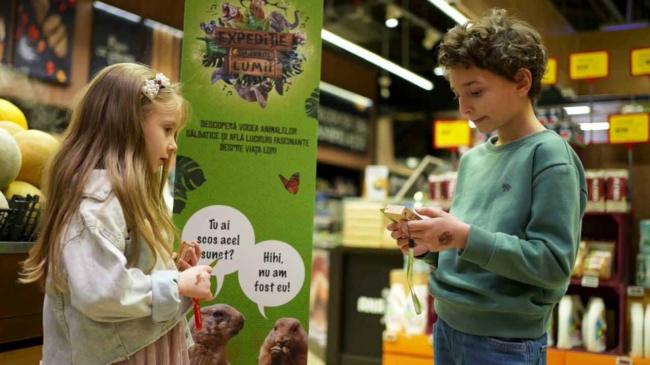 Mega Image 'Expediție &icirc;n jurul lumii' - in-store impression