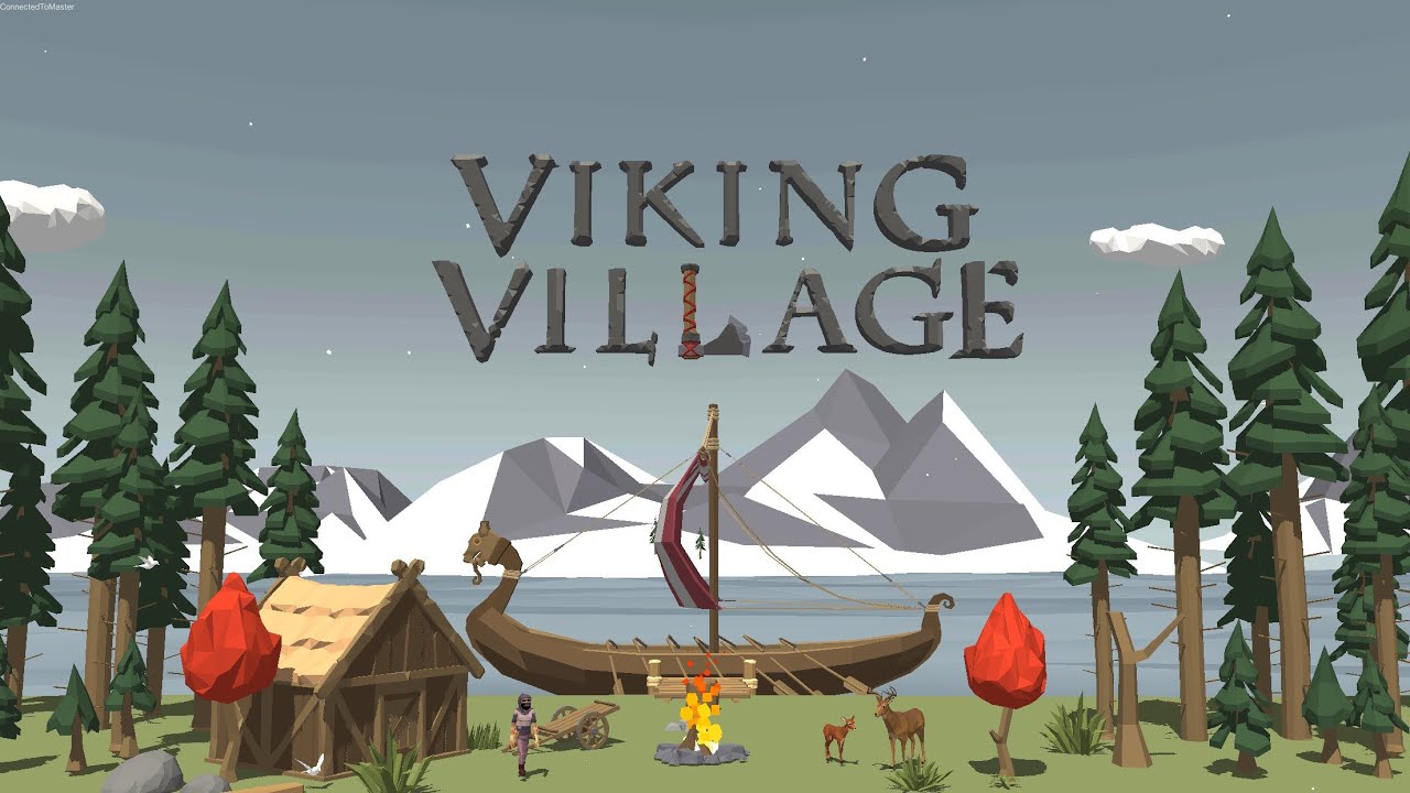 Viking Village Gameplay 🛡️ | Build, Raid & Survive