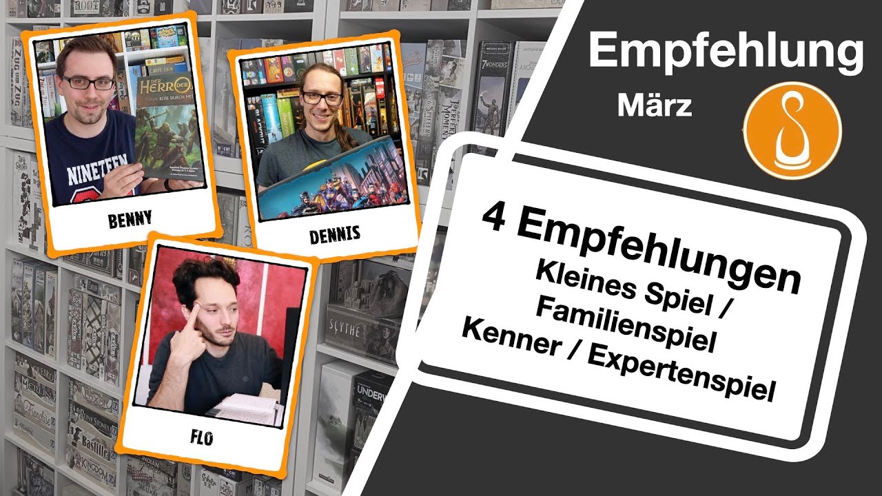 #Spieltraum Empfehlung - M&auml;rz 2023 | vielf&auml;ltige Spielempfehlungen