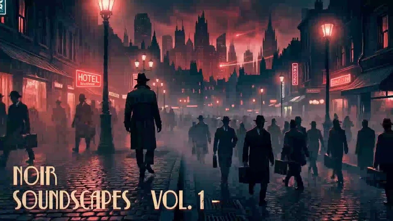 The Deep Sound of Shadows Who Walk the Streets | Cinematic Noir | Silent Authority