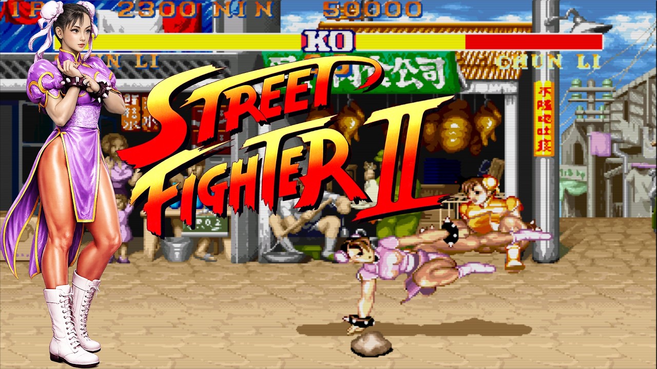 Street Fighter ii Champion Edition Chun Li