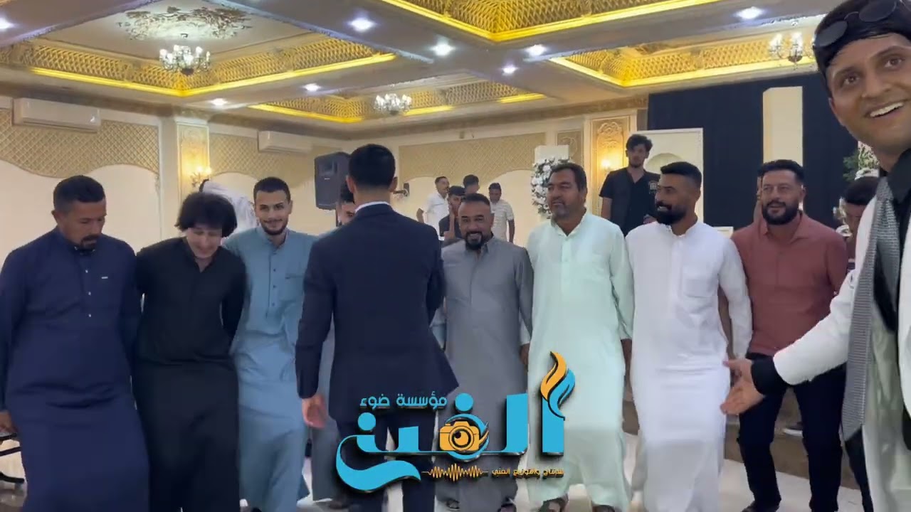 دبكات الفنان الكبير مروان السبعاوي والفنان احمد السرحان حفلة زواج حسين اللهيبي