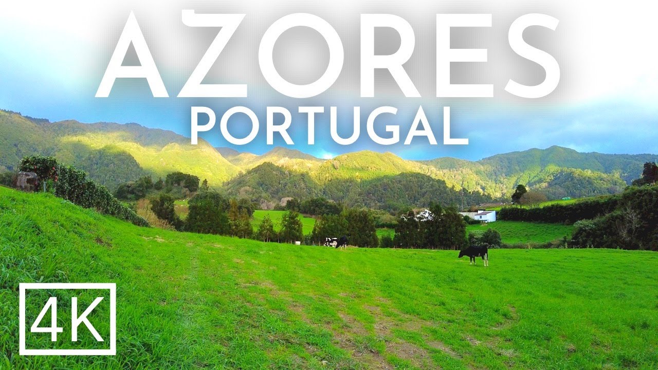 FURNAS SÃO MIGUEL, Azores Islands PORTUGAL 4K - Volcanic Waters!!