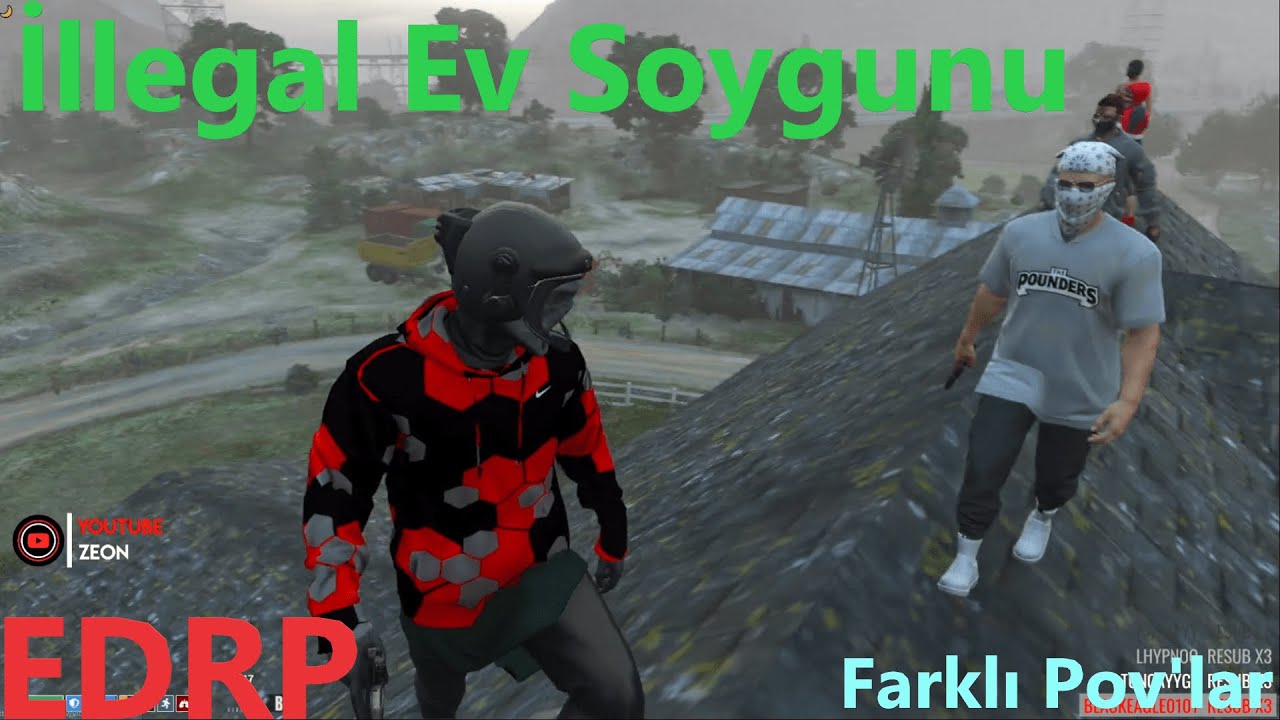 EDRP l Sıradan Bir İllegal Ev Soygunu !! Alp-Atilla-Naci-Ferit-Malik-Enes-Erkin