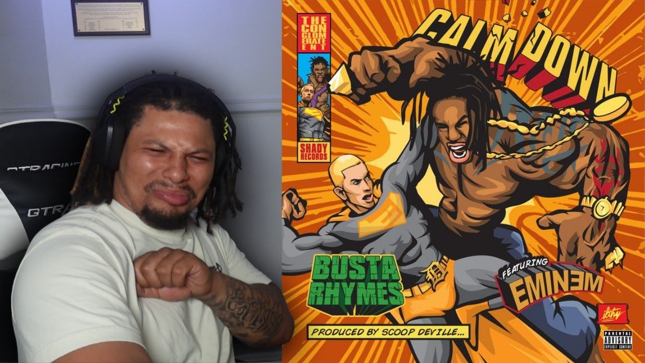 Busta Rhymes ft. Eminem - Calm Down (Reaction)