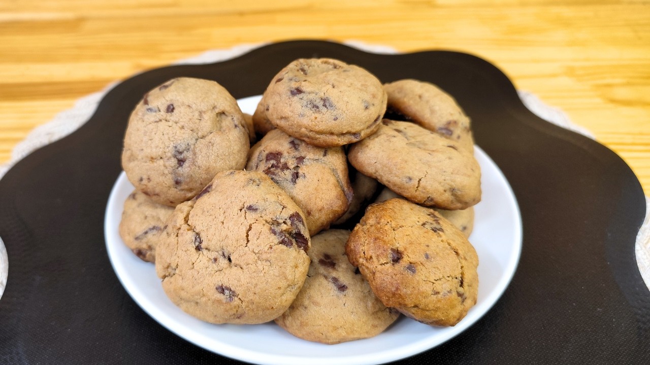 Cookies de Chocolate PERFEITOS em Minutos! 🍪🍫 Receita Fácil