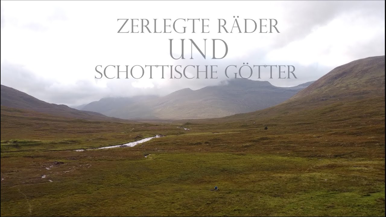 Bikepacking Schottland: Zerlegte Räder und schottische Götter