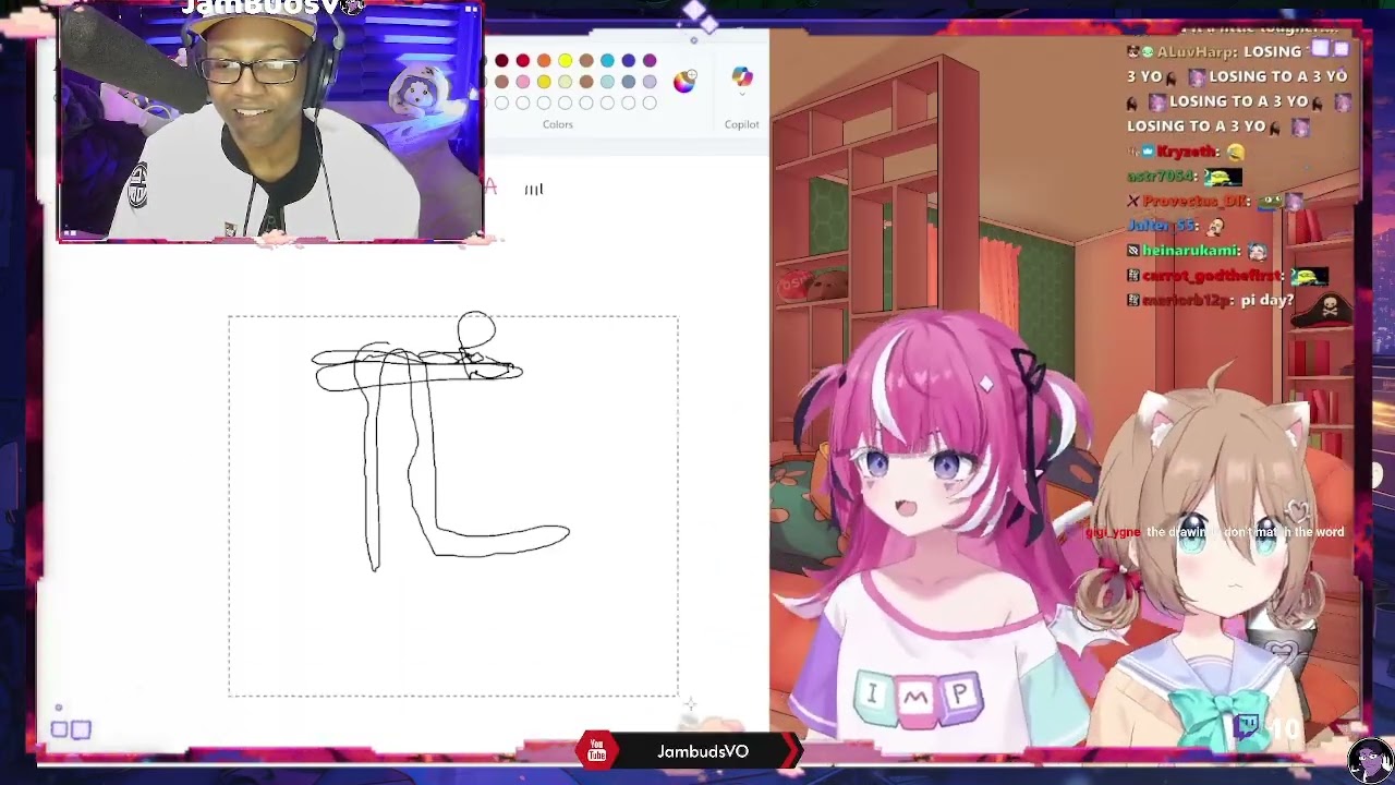 I can't tell who won this art contest (Camila VS Neuro-Sama)