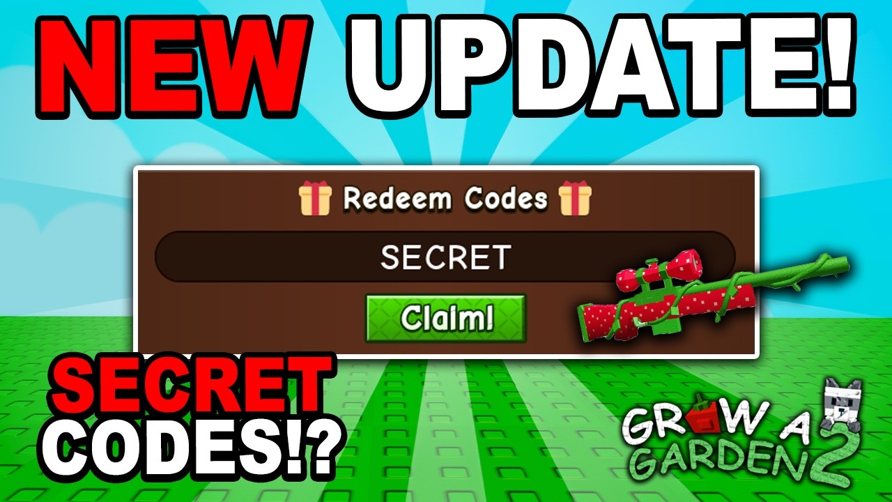 НОВОЕ ОБНОВЛЕНИЕ И СЕКРЕТНЫЕ КОДЫ в Grow a Garden 2!?