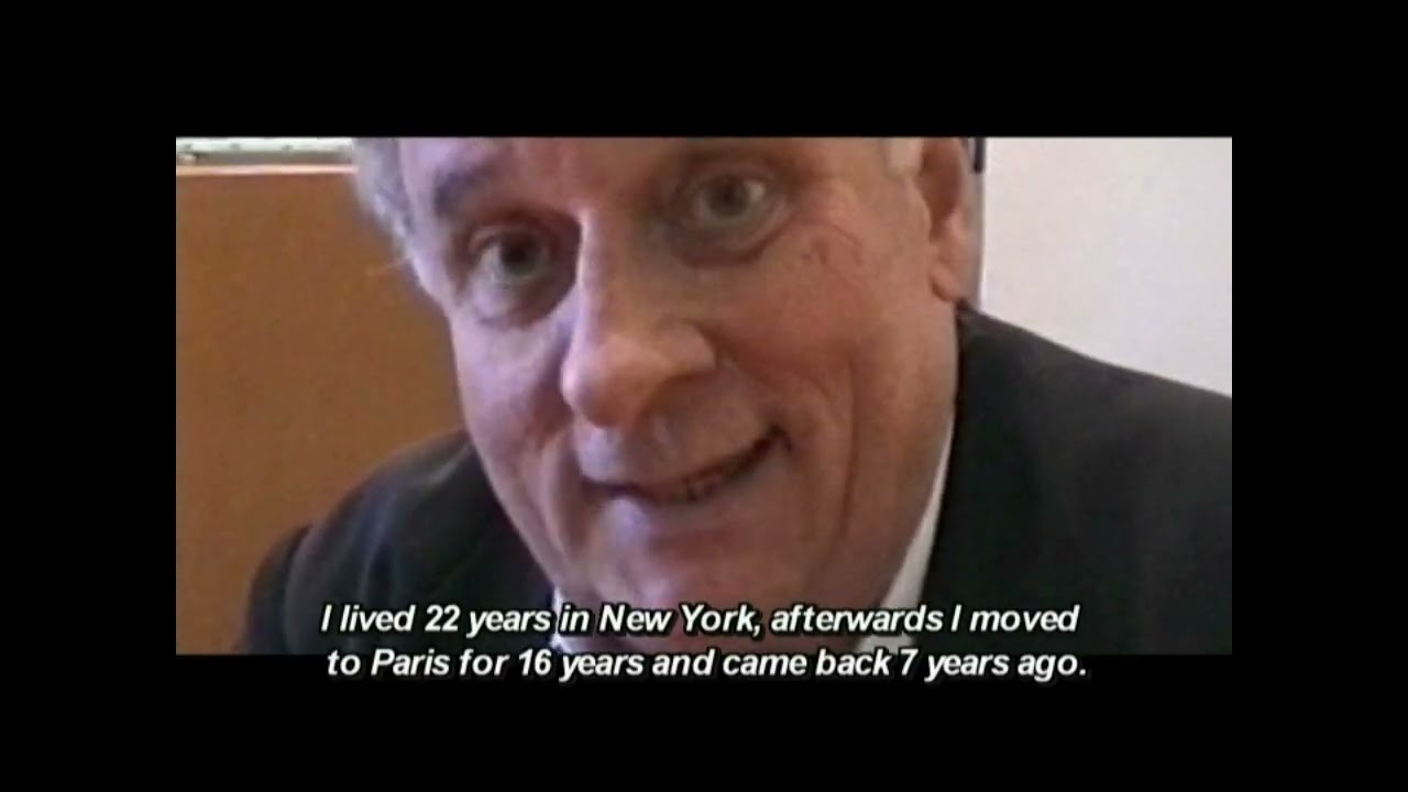 Edmund White - A conversation in New York (2007) - a film by Tiziano Sossi (trailer)