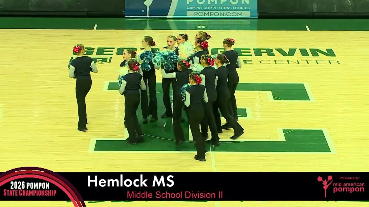 Hemlock Middle School MS DII States 2026