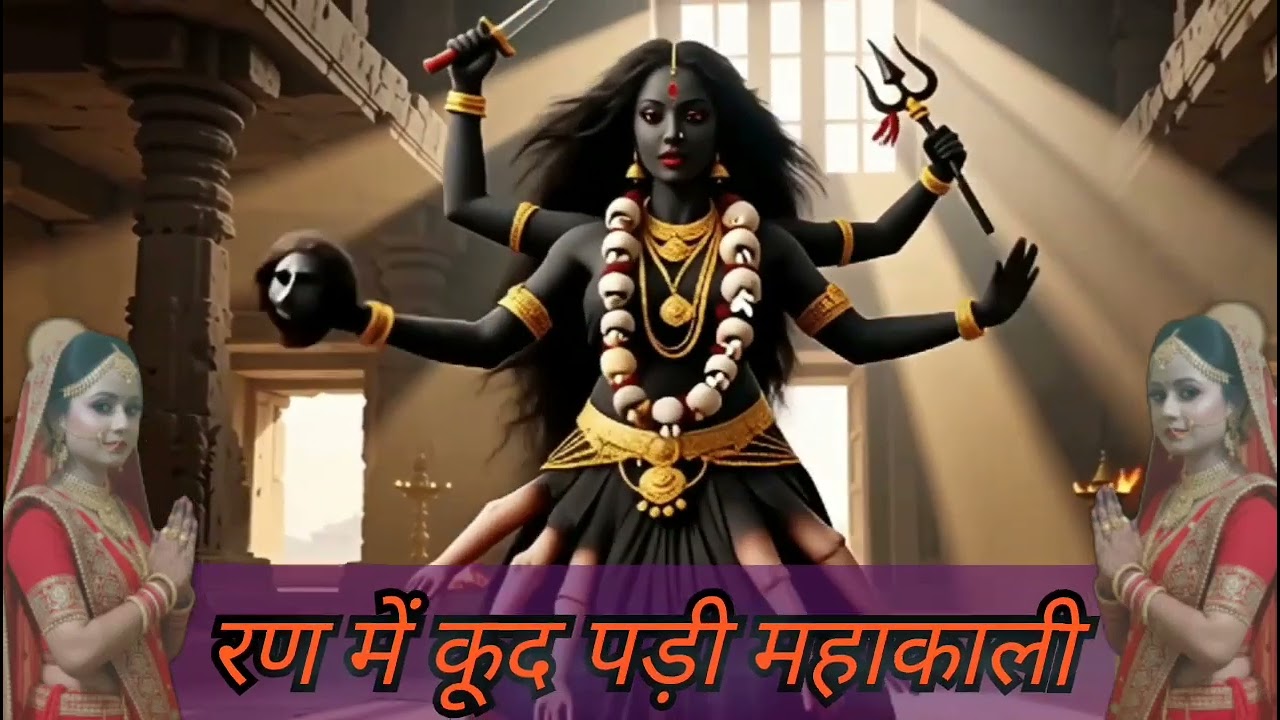 रण में कूद पड़ी महाकाली // भजन