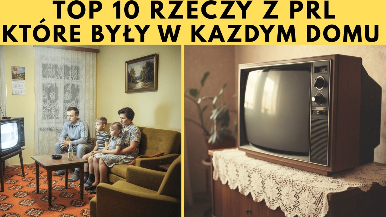 10 przedmiotów PRL które były w każdym domu. Dziś prawie zniknęły
