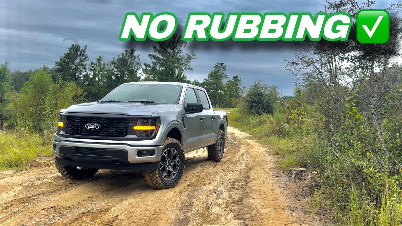 How To Run 35’s On 21+ F-150 4x4 With No Rubbing!