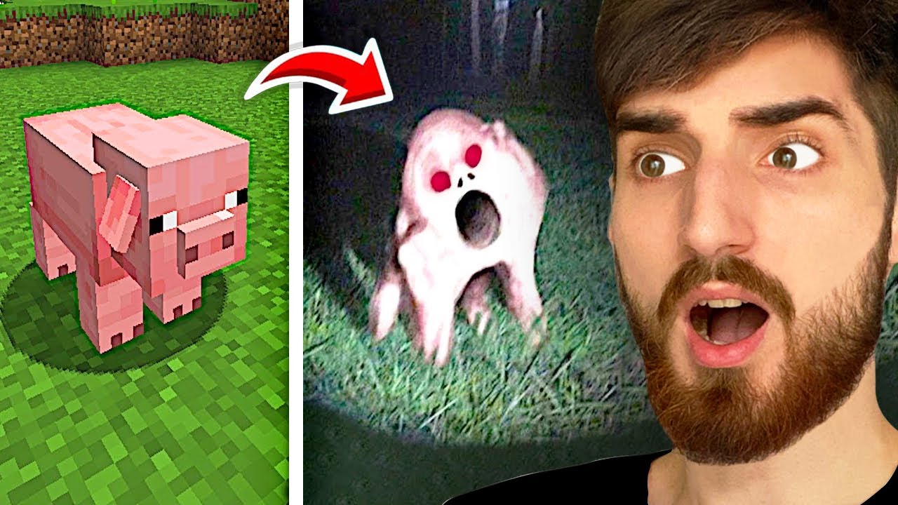 Imagini *CIUDATE* cu Minecraft în VIAȚA REALĂ !!
