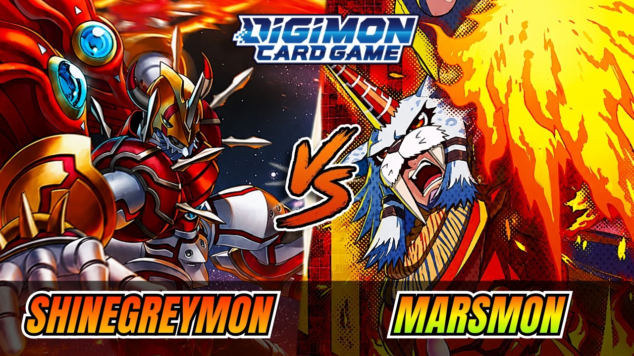 Shinegreymon Vs Marsmon & Callismon (Bearmon Bros) TS | BT25 Feature Match | Digimon Card Game & TCG