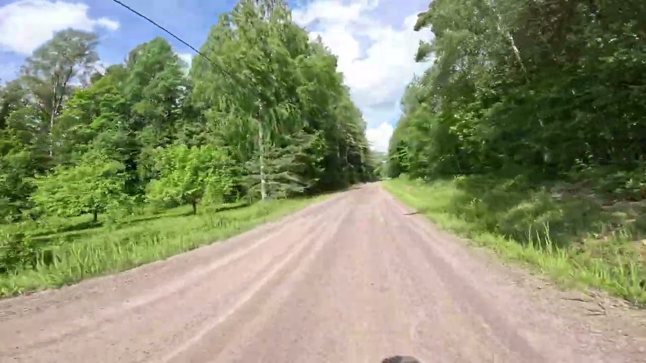 Driving Finnish TET tracks with friends