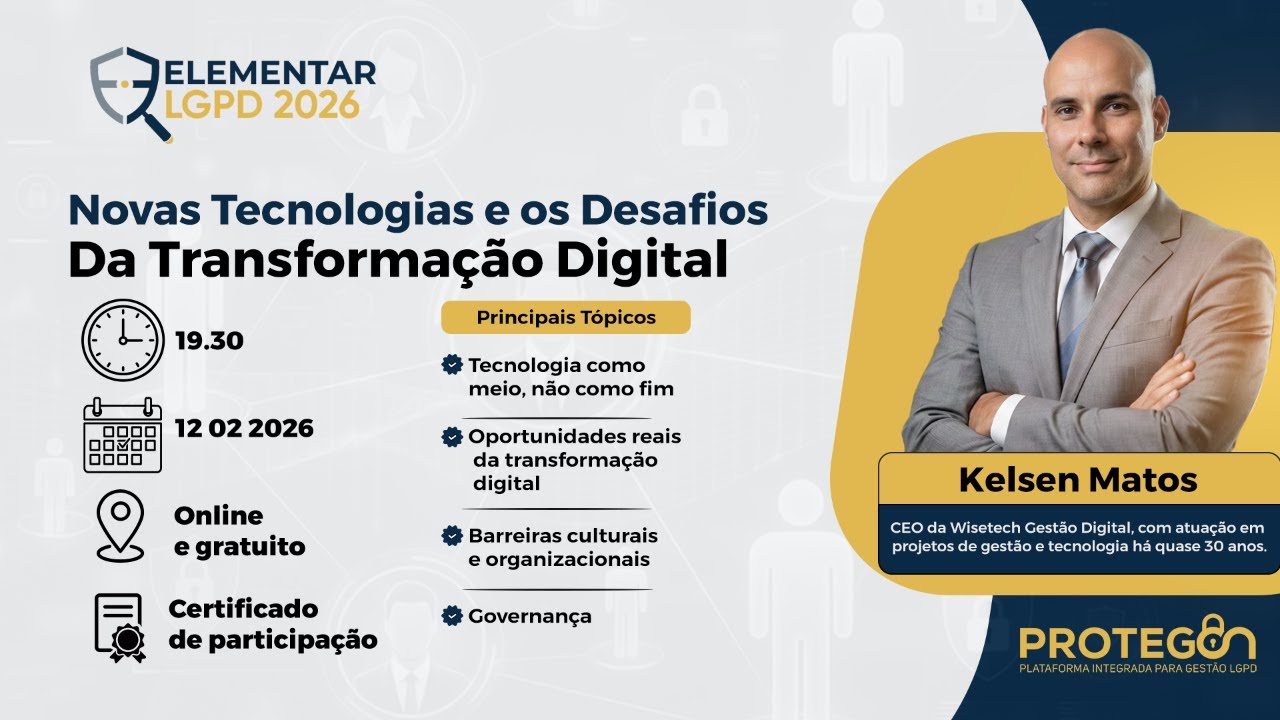 Elementar LPGD 2026: Novas Tecnologias e os Desafios da Transformação Digital