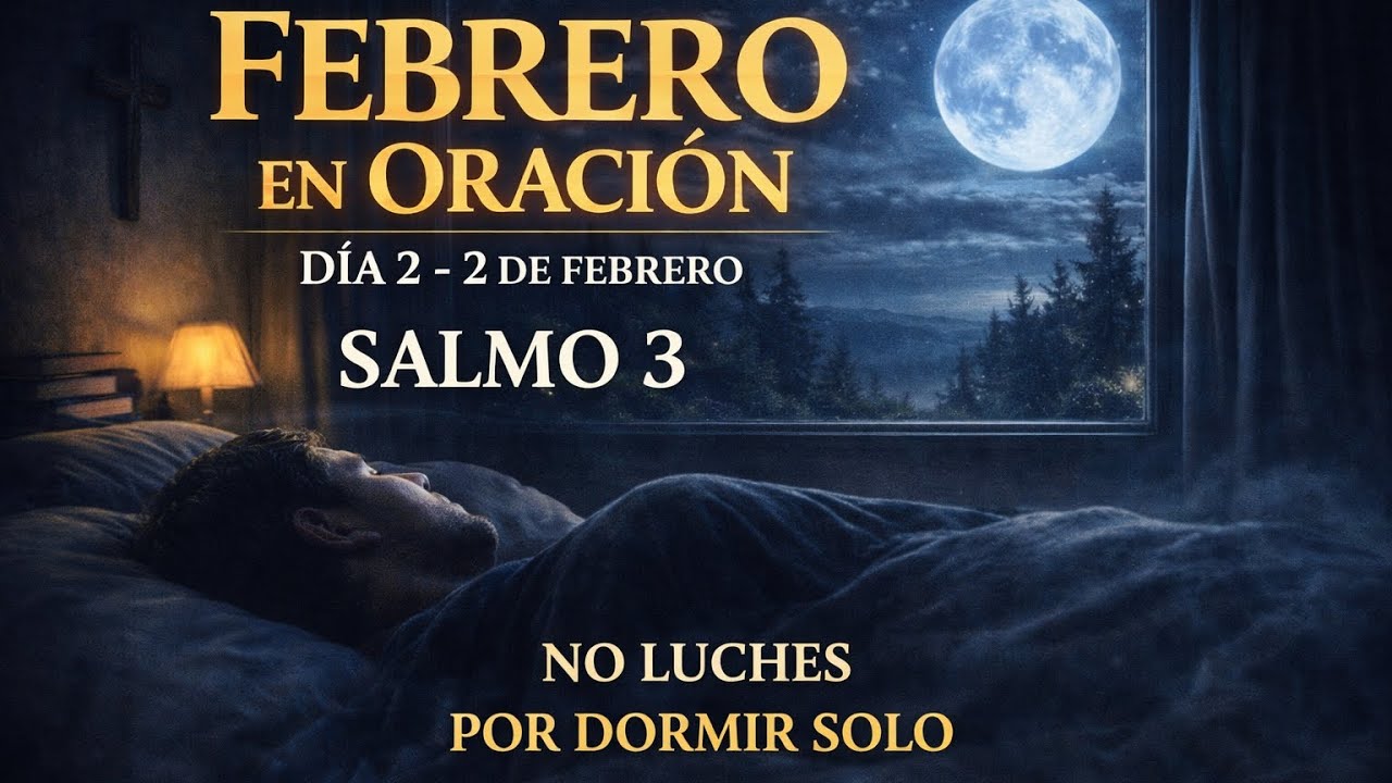 NO LUCHES POR DORMIR SOLO | ORACIÓN DE LA NOCHE CON SALMO 3 | DÍA 2