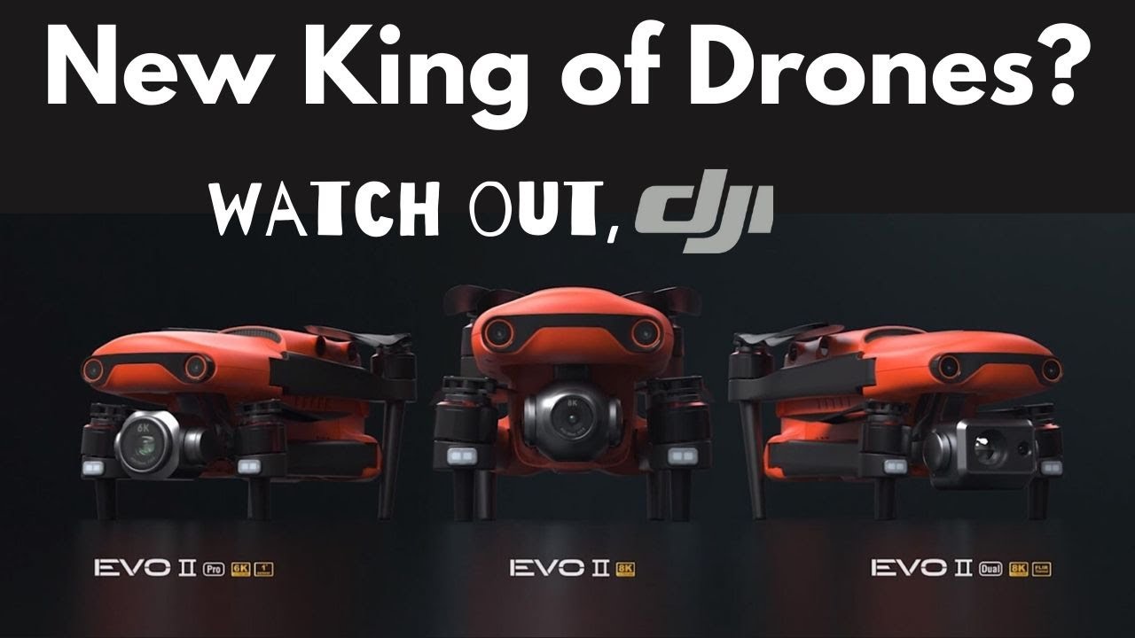 Autel EVO 2 vs DJI Mavic 2 vs Skydio 2 | EVO 2 is the new King? | Specs comparison