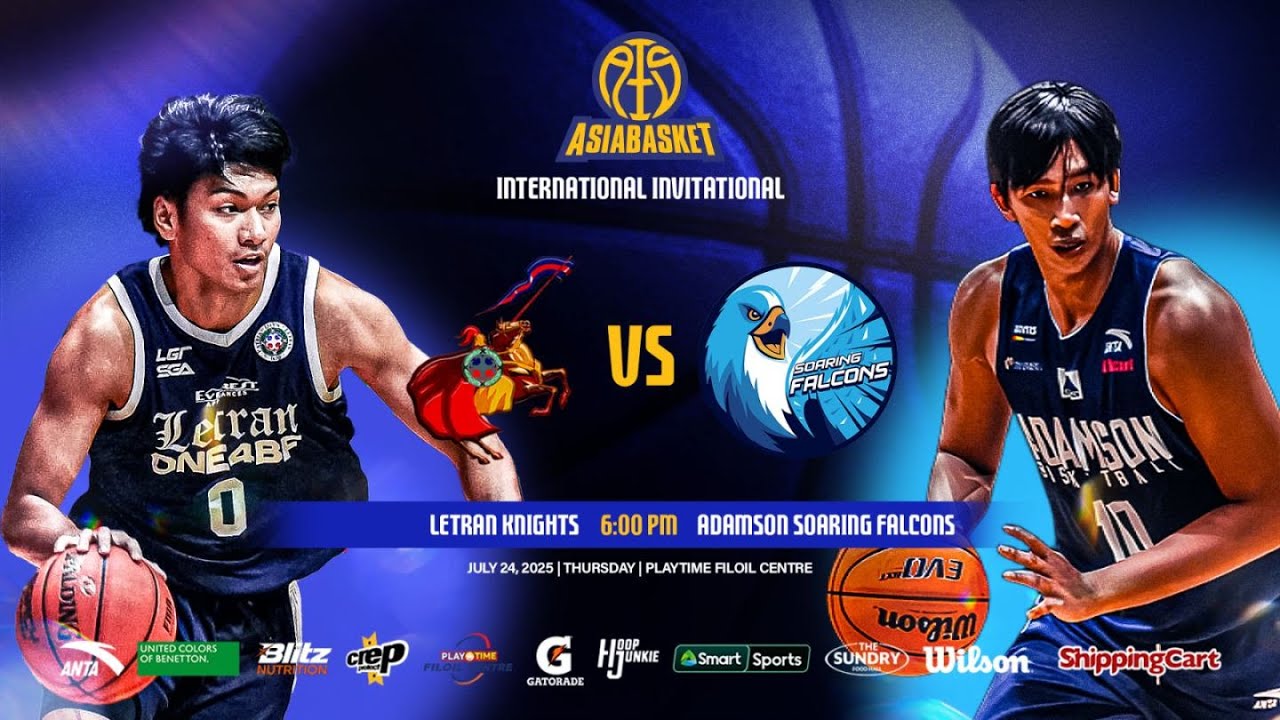 SEMI-FINALS | Letran Knights vs Adamson Soaring Falcons | ASIABASKET 2025 International Invitational