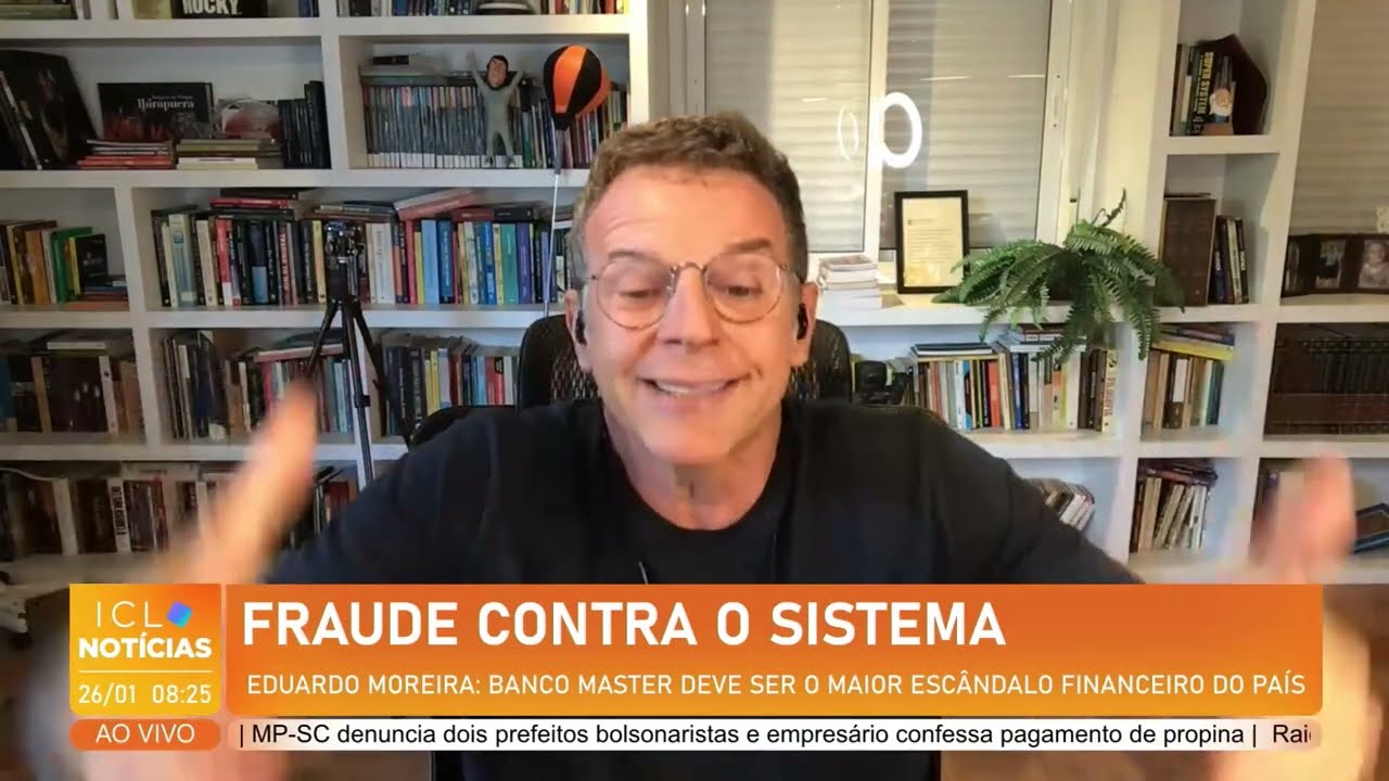 Caso Master: talvez o maior escândalo financeiro da história do país, análise de Eduardo Moreira