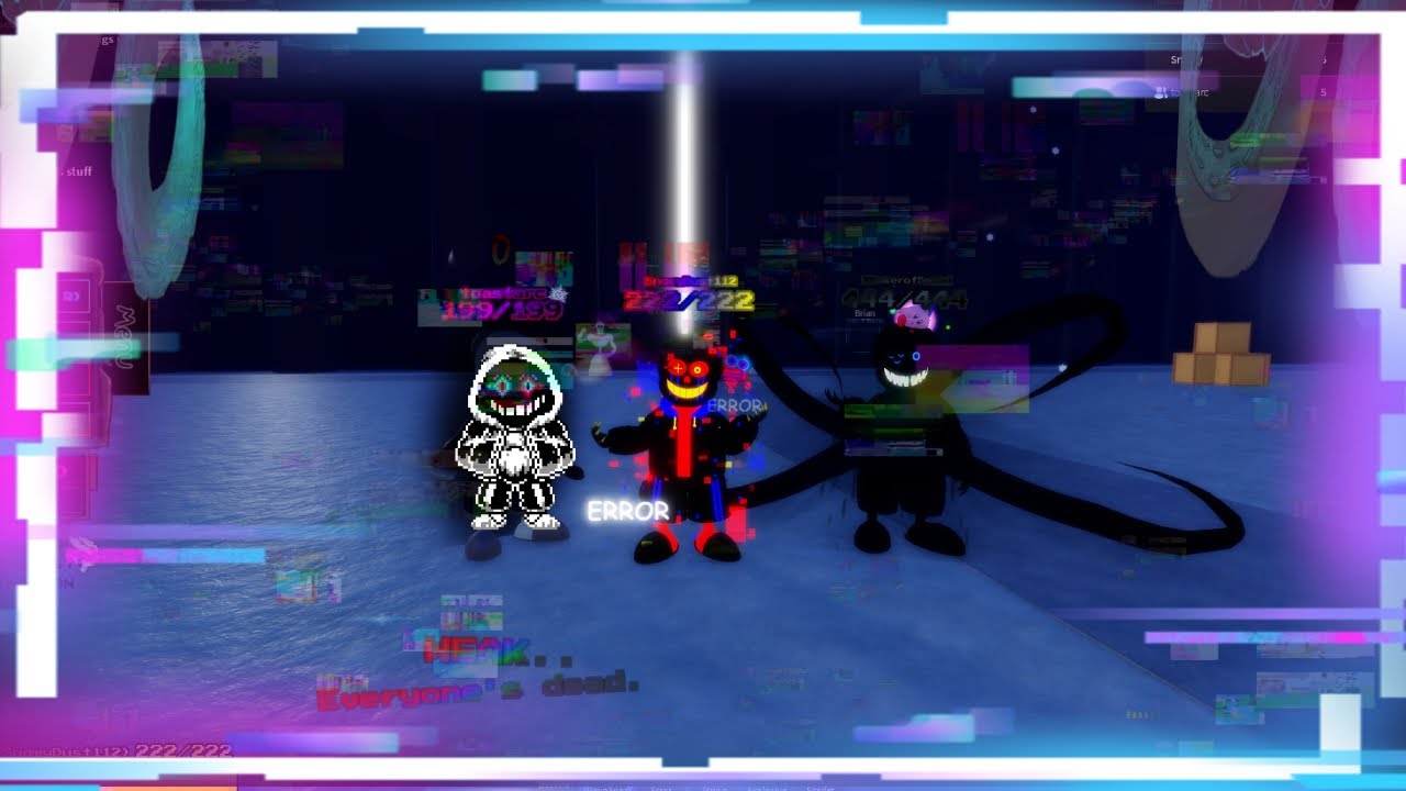 How far does the Black Time Trio go in Sans Funny Boss Rush