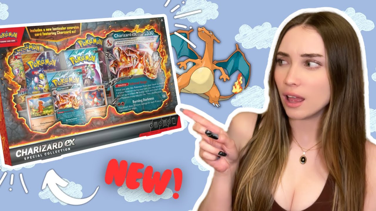 Opening the new Charizard ex Special Collection Box! (Pok&eacute;mon card opening)