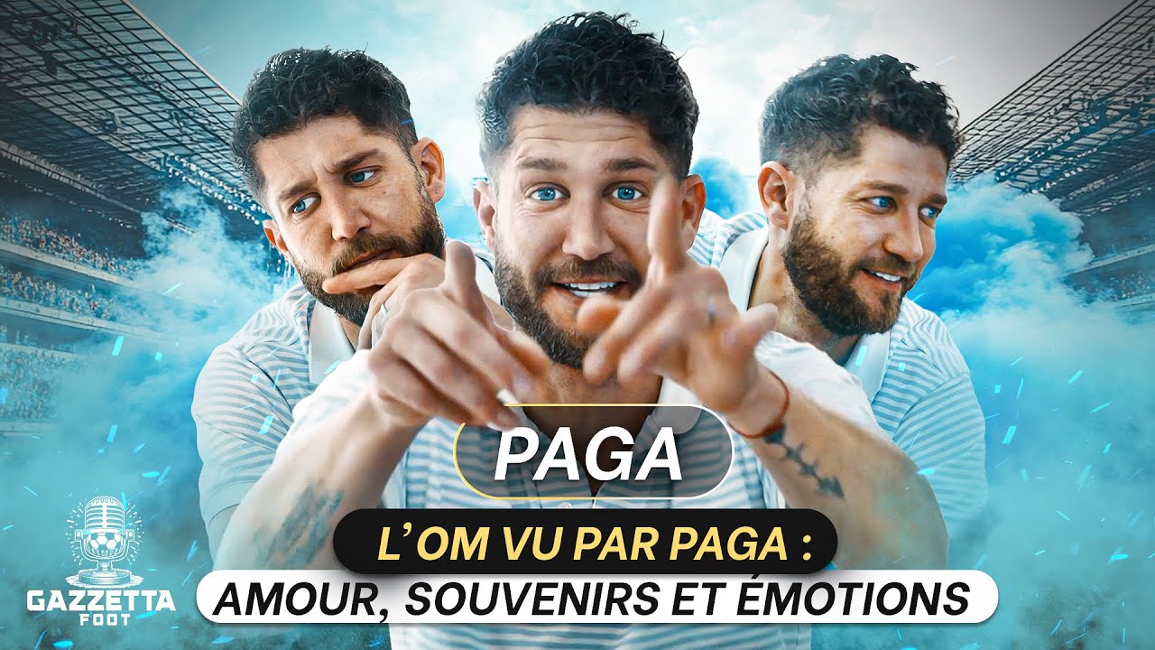 Paga Ouvre son Cœur : Les Moments les Plus Intenses de sa Vie de Fan de l'OM ! ⚽💙
