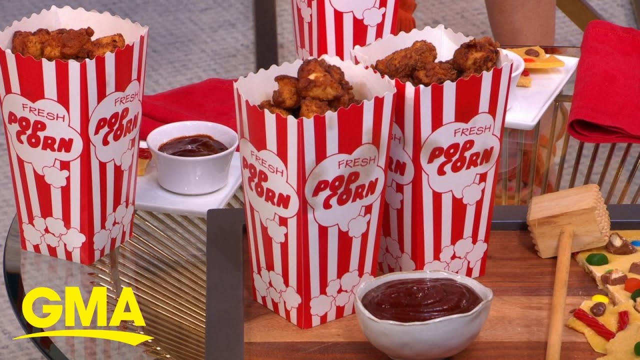 Chef Daniel Lambert shows ‘GMA’ how to make award-worthy Oscars snacks | GMA