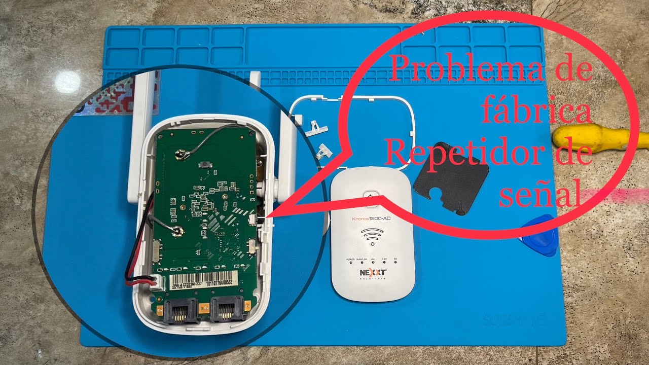 Nexxt Kronos 1200-AC defectuosos es un problema de fábrica.