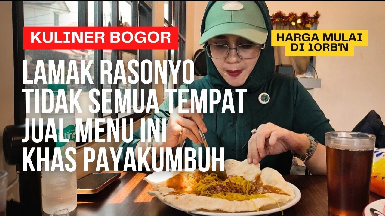 KULINER MINANG KHAS PAYOKUMBUAH | BANGBARUNG BOGOR