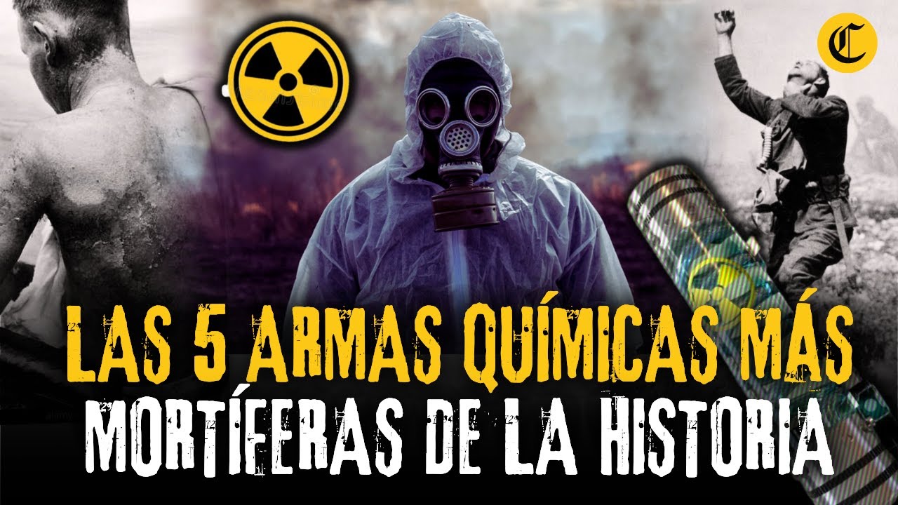 TOP 5 de ARMAS QUÍMICAS más MORTALES y DEVASTADORAS de la historia (PROHIBIDAS para siempre) ⚠☢