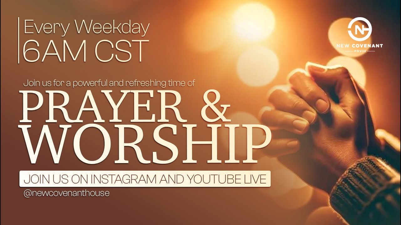 Join us for Day 5 of our fasting and prayer journey at 6 AM.