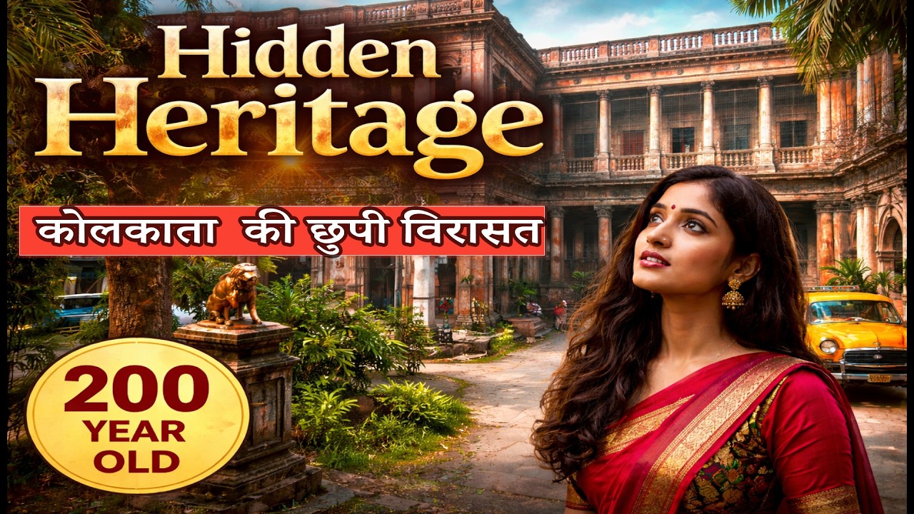 200 Year Old Hidden Heritage of Kolkata | Sovabazar Street Rajbari & Historic Buildings Tour