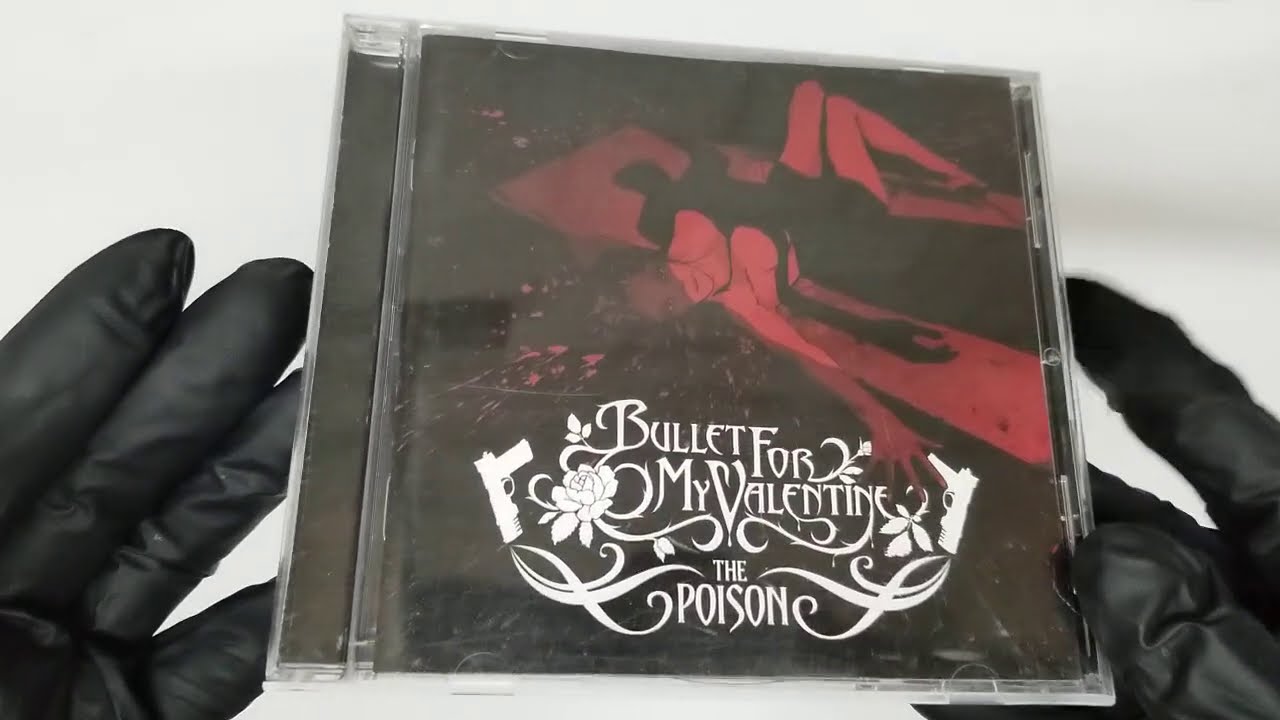 Bullet For My Valentine The Poison COVER CD Artwork HD UNBOXING