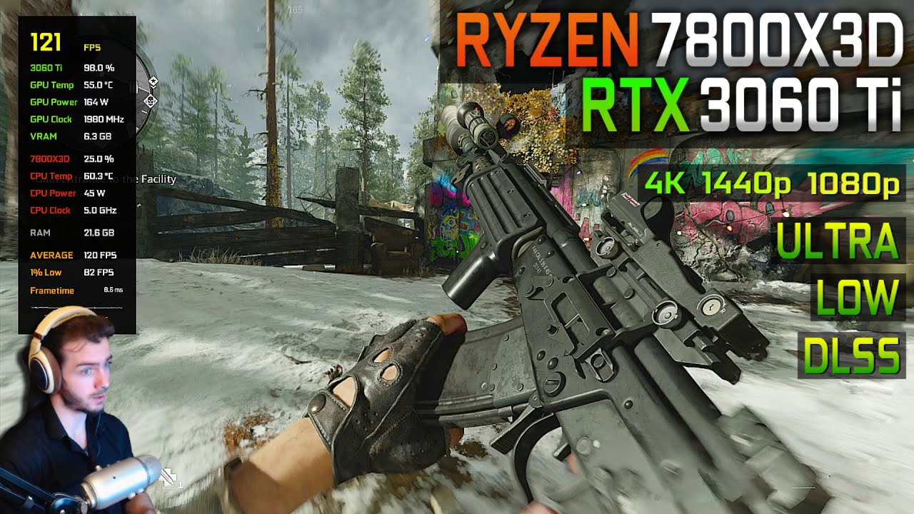 Call of Duty: Cold War | RTX 3060 Ti  - 1080p, 1440p, 4K