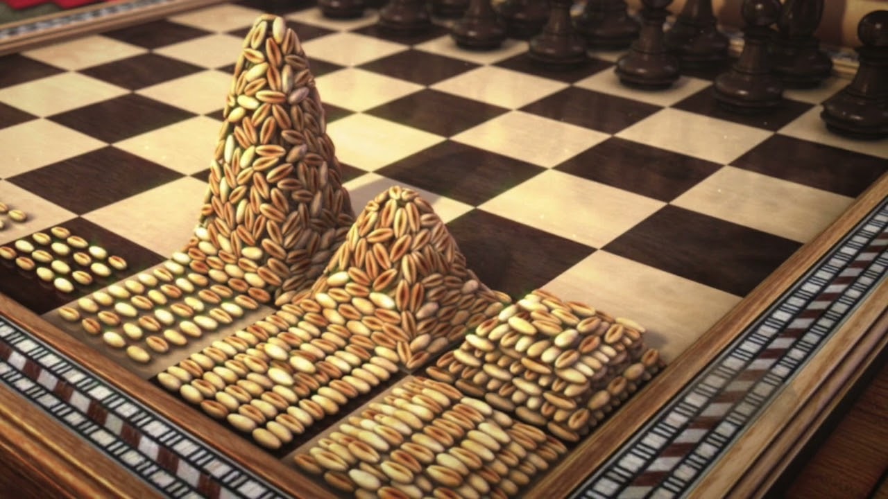 La LEYENDA del TABLERO DE AJEDREZ y los GRANOS DE TRIGO - MITOS y LEYENDAS ♟️