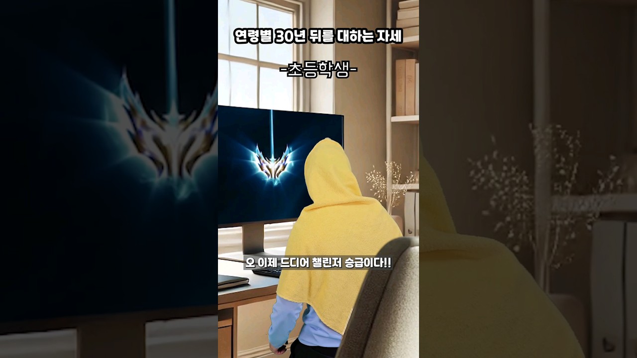 연령별 30년 뒤를 대하는 자세