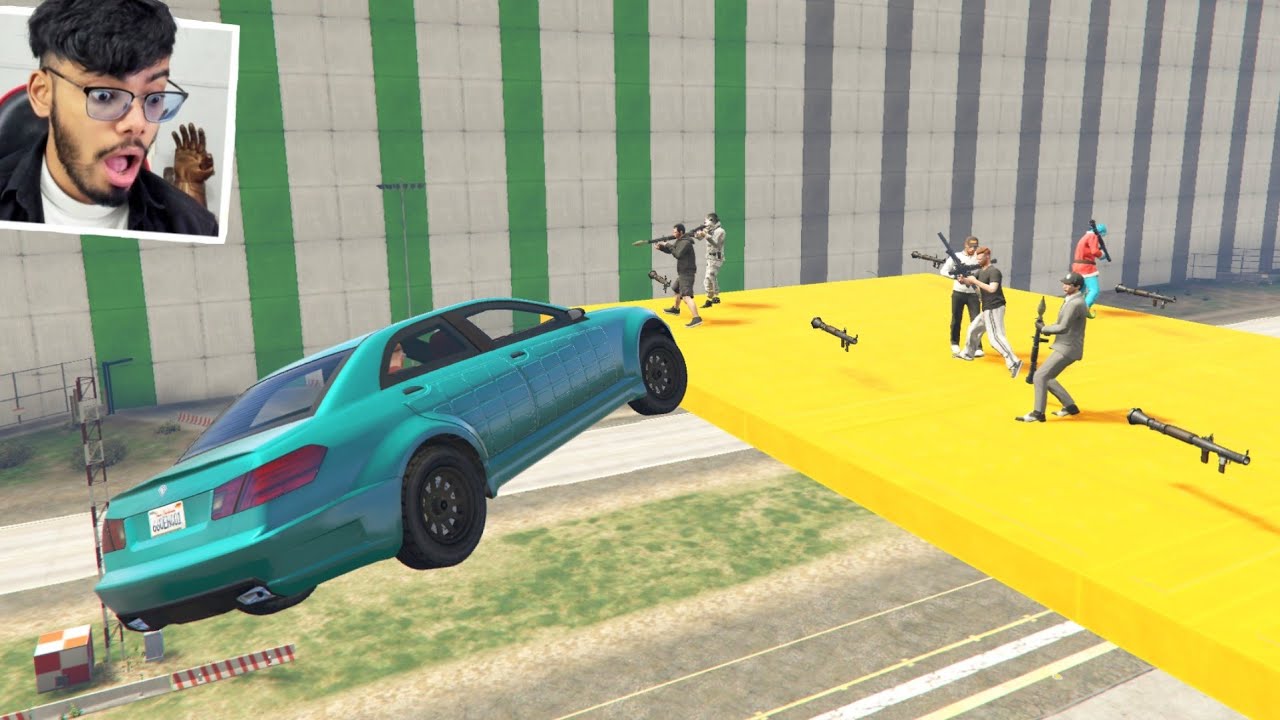 Armoured Cars Vs RPG in GTA 5!