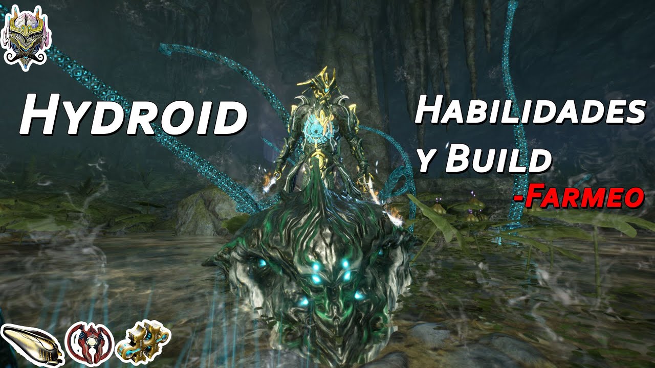 Warframe: Hydroid, Habilidades y builds (Farmeo y CC Enjambre Robador)