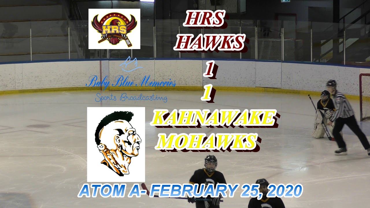 LHTO February 25, 2020 Season Finale Atom A HRS Hawks vs. Kahnawake