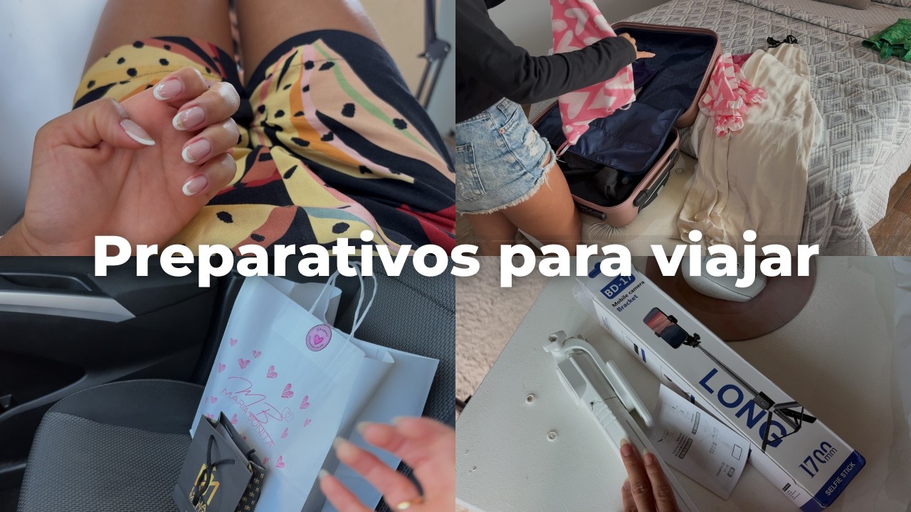 pré viagem | comprinhas, arrumando a mala e escolhendo os looks