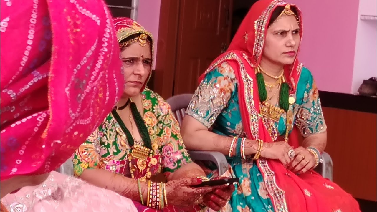 बन्ना बन्नी गीत! बन्ना जी थ तो आप पिओ बागलडी साथया न! Banna Banni geet! शेखावाटी लोक गीत! 