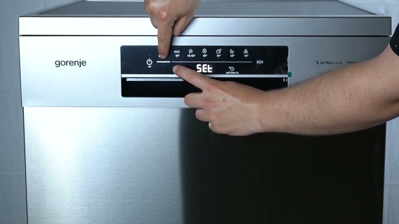 Посудомоечная машина GORENJE GS643D90X - Как выполнить сброс к заводским настройкам